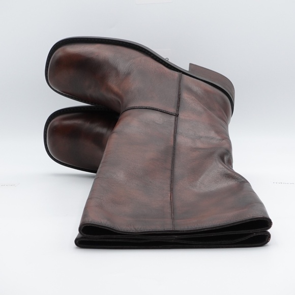 NEW Size 8.5 Women's Free People Dana Distressed Pull-On Leather Boots - Picture 7 of 15